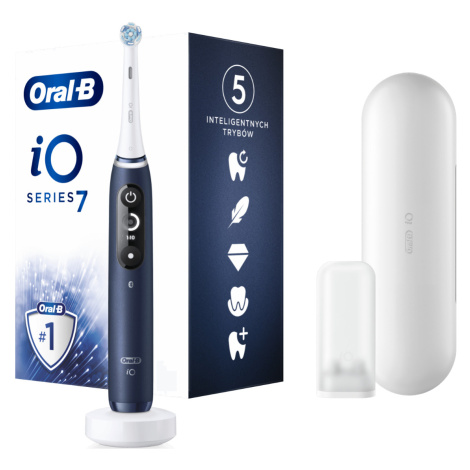 Oral-B iO Series 7 Sapphire Blue elektrický zubní kartáček