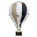 Super balloon Dekorační horkovzdušný balón – černá/béžová - L-50cm x 30cm