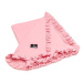 T-tomi Mušelínová deka s volánkem Pink