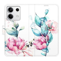 iSaprio flip pouzdro Beautiful Flower pro Xiaomi Redmi Note 13 5G