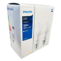 LED žárovky E27 Philips A67 13W (100) teplá bílá (2700K) 2ks