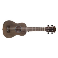 CASCHA HH 3969 EN Soprano Ukulele Bundle Black