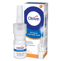 OTRIVIN 0,5mg/ml nosní sprej pro děti při léčbě ucpaného nosu 10 ml
