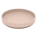 PETITE&MARS Set jídelní silikonový TAKE&MATCH 2 ks talíř + příbor Deset Sand 6m+