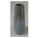 Keramická váza HL9024-GREY šedá perleť
