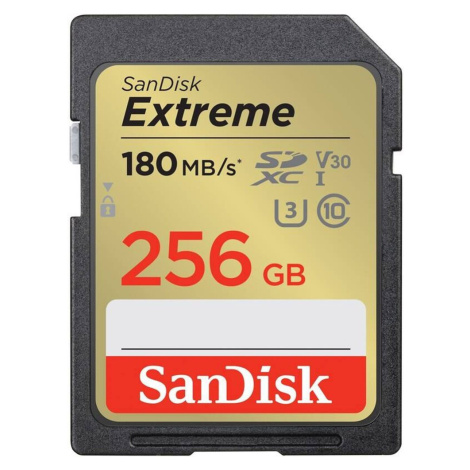 SanDisk SDXC karta 256GB Extreme SDSDXVV-256G-GNCIN