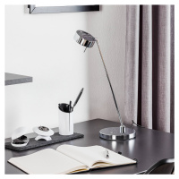 Knapstein Dvoukloubová stolní lampa LED Elegance, chrom