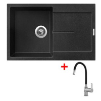 Sinks Ultima 790 Granblack + Flexia