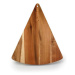 Prkénko dřevěné trojúhelníkové 30cm