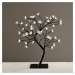 ACA Lighting stromek se silikonovými květy 36 LED 220-240V, studená bílá, IP20, 45cm, 3m černý k