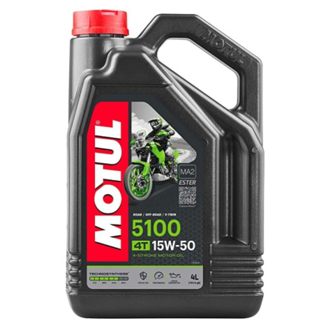 Motorový olej Motul 15W-50 5100 4T, 4L