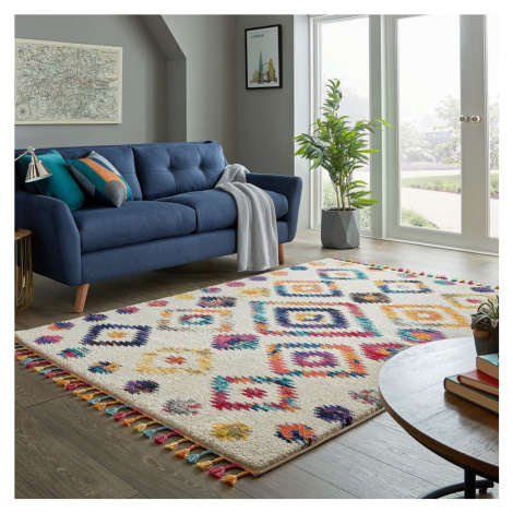 Kusový koberec Menara Bohemia Cream 120x170 cm Flair Rugs