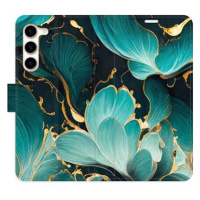 iSaprio flip pouzdro Blue Flowers 02 pro Samsung Galaxy S23+ 5G