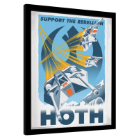 Obraz na zeď - Star Wars - Hoth, 30x40 cm