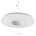 JUST LIGHT LEUCHTEN DIRECT LED stropní svítidlo, chrom, moderní design, průměr 60cm 3000K LD 148