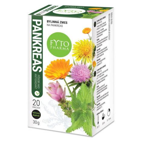 Bylinná směs na pankreas čaj 20x1.5g Fytopharma
