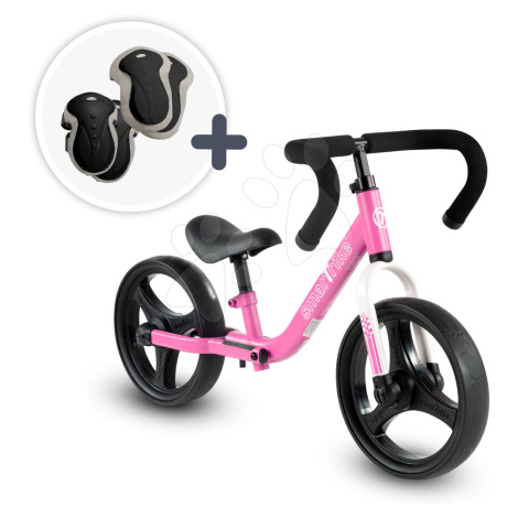 Balanční odrážedlo skládací Folding Balance Bike Pink smarTrike růžové z hliníku s ergonomickými