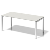 BISLEY Psací stůl CITO s podstavcem ve tvaru U, v x š x h 740 x 1800 x 800 mm, podstavec bílý, d