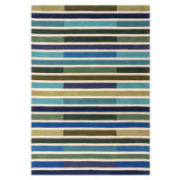 Zelený vlněný koberec 290x200 cm Piano - Flair Rugs