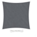 Blumfeldt Čtvercová sluneční clona, 4x4m, polyester, prodyšná