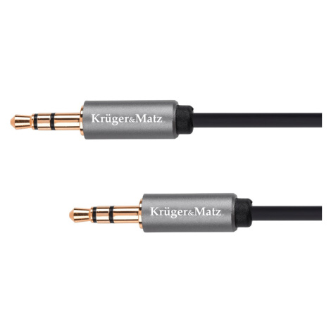 KRUGER & MATZ Kabel Audio Kruger&Matz KM1228 přímý Jack 3.5 stereo propojovací 3m