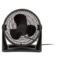 Silvercrest® Stolní ventilátor Turbo Stvt 21 B1, Ø 22 cm (černá)