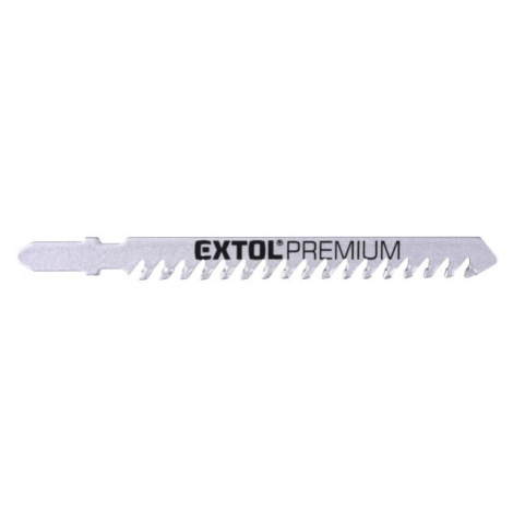 Extol Premium 8805300 plátky do přímočaré pily s SK zuby 3ks, 100x1,5mm