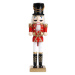 Vánoční figurka | NUTCRACKER | louskáček s činely | 30 cm | 836102 Homla.com