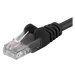 PremiumCord Patch kabel UTP RJ45-RJ45 CAT6 5m černá