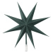 Vánoční špička na stromeček průměr 30 cm Broste TOP STAR - zelená