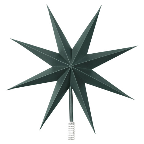 Vánoční špička na stromeček průměr 30 cm Broste TOP STAR - zelená Broste Copenhagen