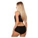 Bodylok Menstruační kalhotky Bambus Hi-Waist Black silná menstruace (BD2204) S