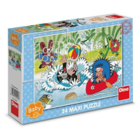 Puzzle maxi Krtek ve vodě 24 dílků