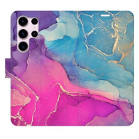 iSaprio flip pouzdro Colour Marble 02 pro Samsung Galaxy S23 Ultra