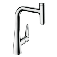 Dřezová baterie Hansgrohe Talis s vytahovací sprškou chrom 73852000