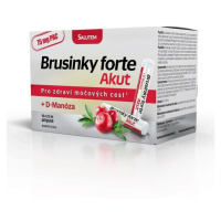 Brusinky Forte Akut 1500mg + D-Manosa 10 ampulí