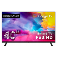 Kruger&Matz 40 Fhd Google Tv DVB-T2/T/C H.265 Hevc