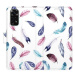 iSaprio flip pouzdro Colorful Feathers pro Xiaomi Redmi Note 11 / Note 11S