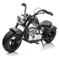 mamido Dětská elektrická motorka Chopper Warrior 36V šedá