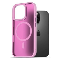 AlzaGuard Matte Case Compatible with Magsafe pro iPhone 16 Pro růžový