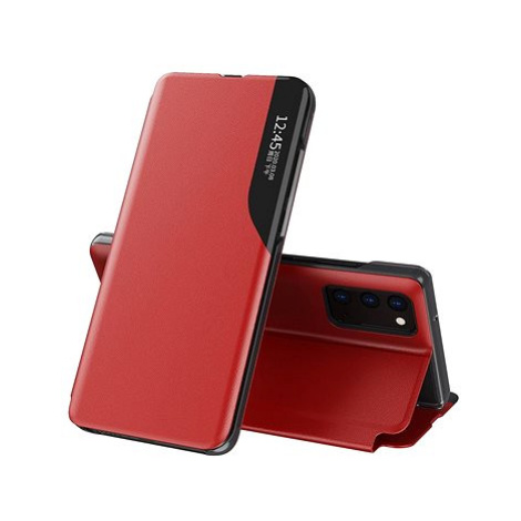 Eco Leather View knížkové pouzdro na Samsung Galaxy A72, červené