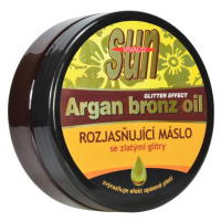 Sun Vital Rozjasňující máslo po opalování s BIO arganovým olejem a zlatými glitry SUN VIVACO 200