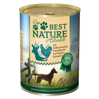 Best Nature Dog Adult 6 x 400 g - zvěřina, kuřecí & nudle