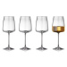 Lyngby Glas Sklenice na bílé víno Zero 43 cl (4 ks)