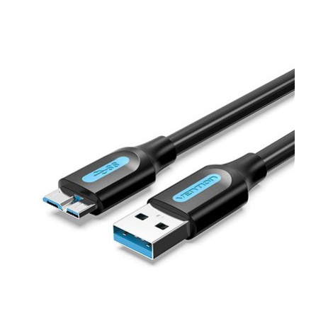 Vention USB 3.0 (M) to Micro USB-B (M) Cable 3M Black PVC Type