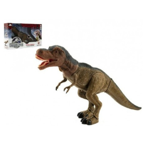 Teddies Dinosaurus chodící 40cm na baterie se světlem se zvukem