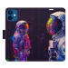 iSaprio Flip pouzdro Neon Astronaut 02 pro iPhone 12 mini