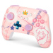 PowerA Enhanced Wireless Controller Super Mario Princess Peach Plaid NSGP0255-01 Růžová