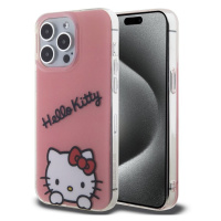 Pouzdro Hello Kitty IML Daydreaming Logo zadní kryt pro Apple iPhone 15 PRO MAX Pink