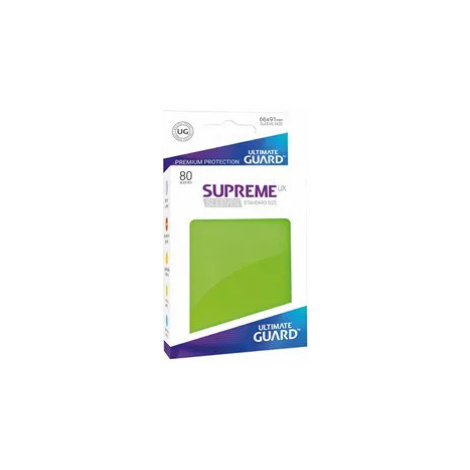 80 Ultimate Guard Supreme UX Sleeves (Light Green)
